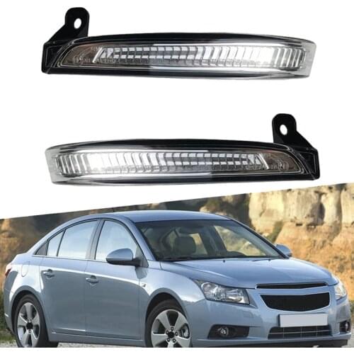 Car LED Rear View Mirror Light Turn Signal Light for Chevrolet Cruze J300 2009 - 2015 94537661 94537660
