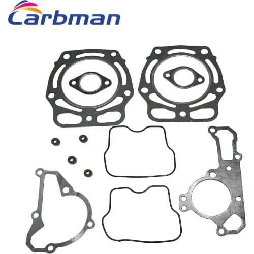 Carbman One Set Complete Gasket Kit Top Head Bottom For Kawasaki KAF620 Mule 2500 2510 3000 3010 3020 Gasket Kit Engine Set