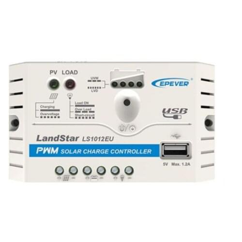 10A 12V battery charger controller solar panels system LS1012EU mini controller 10amp New PWM series EPEVER
