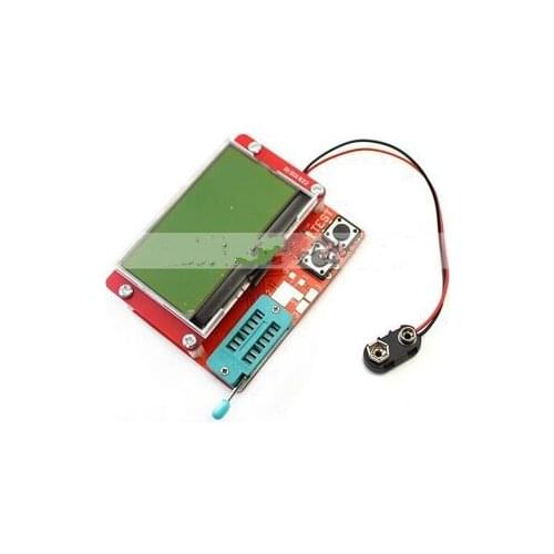 Multifunctional Electronic Circuit Meter Transistor ESR Tester Diode Triode Capacitance Mos Mega MOS/PNP w/ Display