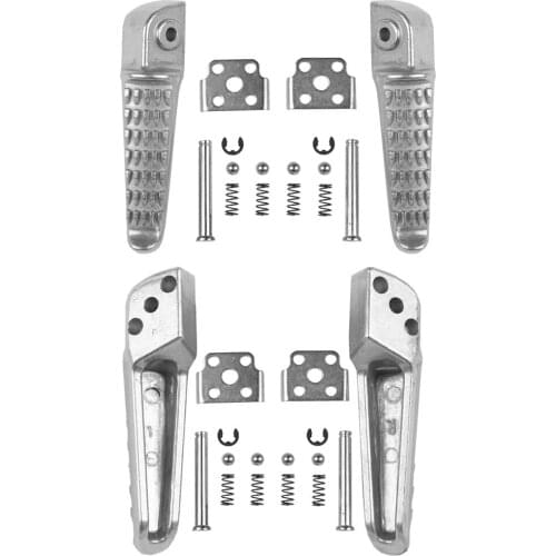 Motorcycle Rear Foot Pegs for Kawasaki ZX-6R ZX6R NINJA 1998-2013 Footrest Pedals FootPegs