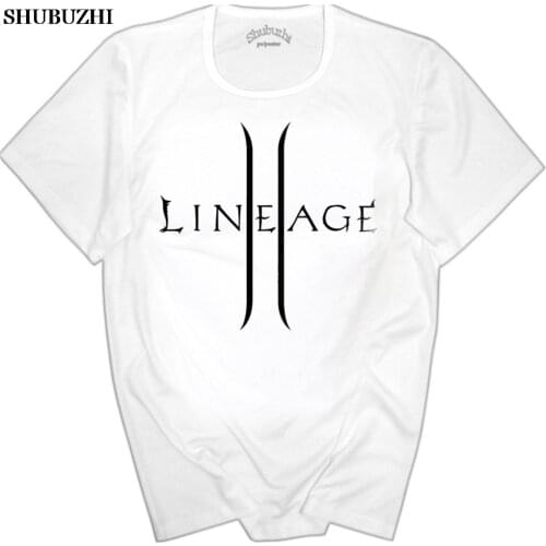 Lineage 2 The Chaotic Throne T-shirt Cotton Men T shirt New Design black male top tees drop shipping