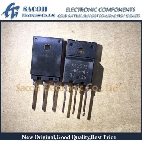 Free Shipping 10Pcs FMX-4202S X4202S or X4203S or X4204S or X4206S TO-3PF 20A 200V Fast Recovery Diode for Welding Machine