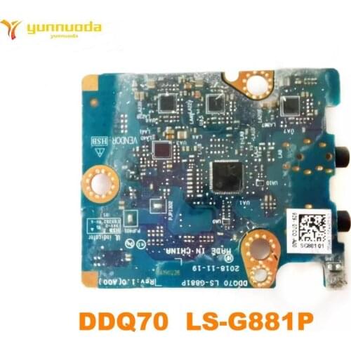 Original for DELL DDQ70 Audio board DDQ70 LS-G881P CN-03FK2C tested good free shipping