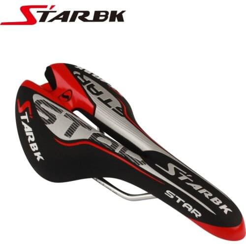 STARBK Bicycle Saddle Skidproof Bike Saddle Seat Cushion Bicycle Parts MTB Road Mountain Bike Cycling Bicycle Saddle