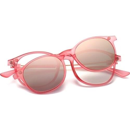 Width-137 TR90 generous magnet sleeve polarized goggles myopia optical clip sunglasses women eyeglasses eyewear magnetic clip