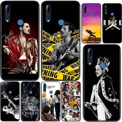 Silicone Cover Freddie Mercury Queen For Huawei Honor 9 9X 9N 8S 8C 8X 8A V9 8 7S 7A 7C Pro lite Prime Play 3E Phone Case