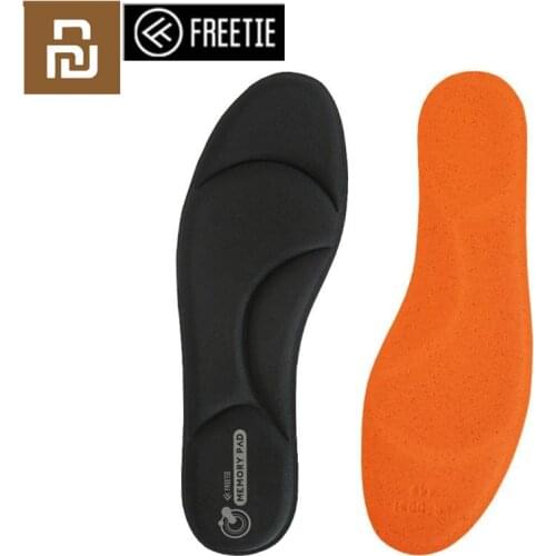 Youpin FREETIE Memory Cotton Men Sneakers Insoles Ultralight Soft Shock Absorption Sports Insoles