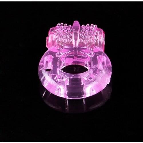 Penis Vibrating Ring Lasting Enlarge Cock Harness Prepuce Bondage Men Sex Toy Erect Fetish Couples Sexual Brinquedos