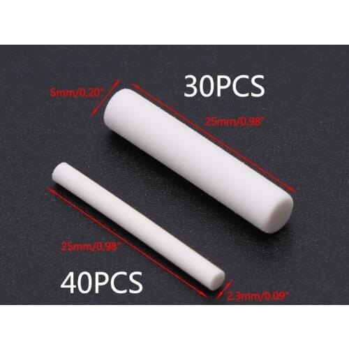 W3JD 2.3mm 5mm Electric Eraser Refill Eraser With 40Pcs+30Pcs Refills Replacement Erasers Sketch Erasers