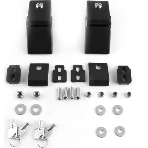 Engine Bonnets Hood Lock For Jeep Wrangler JK 2007-2017 Metal with Key Pattern Design Hood Lock For Wrangler Car Hood Lock