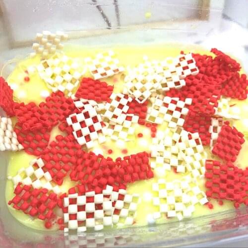 1 bag 15g Slime DIY Accessories Toy Foam Crispbread Shaped Slime Supplies Filler Decoration Gift Toy for Kid Adult