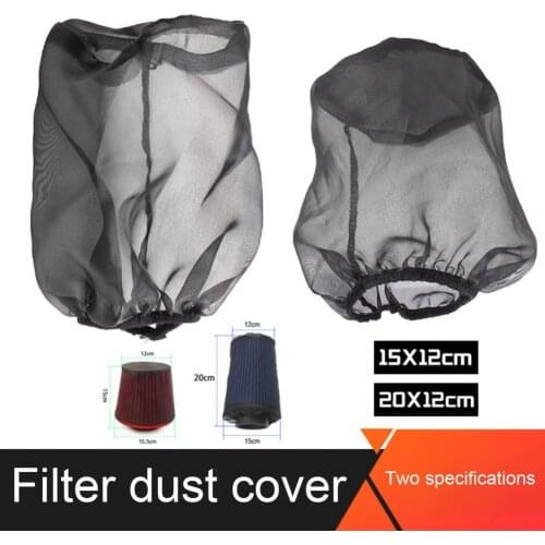 1pc Air Filter Protective Cover Cylindrical Dust-proof Oil-proof High Durability 15X12/20X12cm Air Filter Sock for Automotive