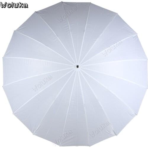 150CM Photo Umbrella Soft Light White Umbrella 16 Frame Bracket Flash Product Photography Studio Light Equipment CD05 T10