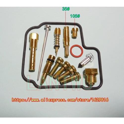 4 sets/pack )HMHonda NC23 CBR400RR CBR23 four-cylinder sport motorcycle Keihin carburetor repair kit Kit