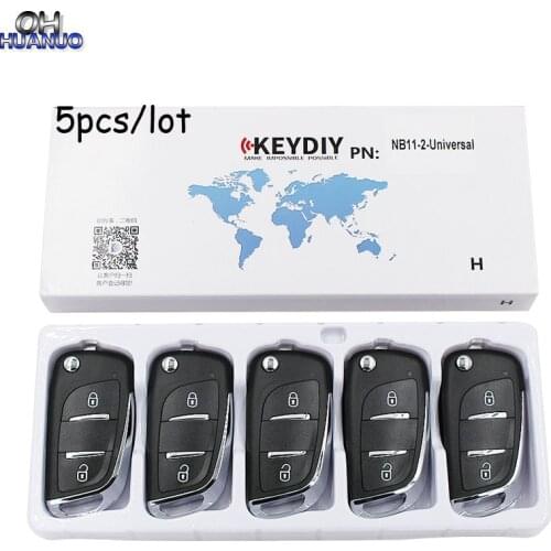 5PCS * 3 Buttons KD900 NB11-2 Universal Multi-functional Remote Control For KD MINI/URG200/KD-X2 Key Generater