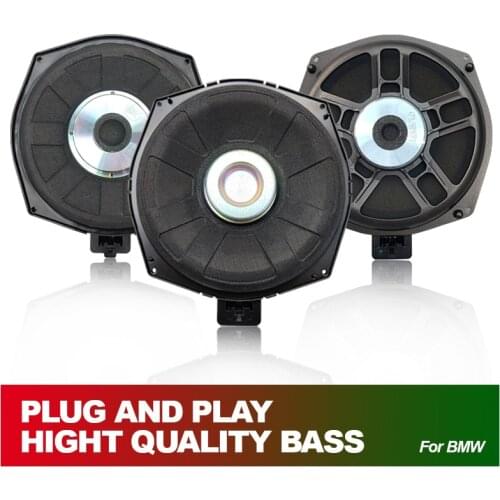Audio For BMW E60 E61 E65 E66 E82 E87 E90 E91 E92 E93 Horn Stereo Woofers Bass In The Car Under Seat 8 Inch Subwoofer Speakers