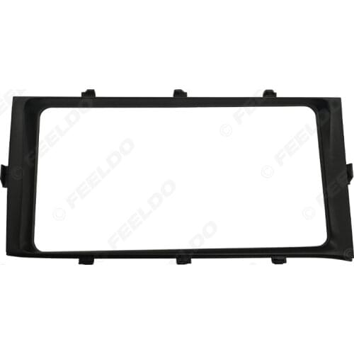 FEELDO Car Stereo Radio Frame Fascia for Toyota Aqua RHD 2012-2014 2Din DVD Dash Panel Bezel Trim Face Plate Kit#1948