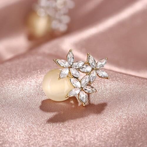 Bohemian Rhinestone Earrings For Women Vintage Small Earrings For Women Geometric Circle Earrings 2020 Trend NEW Jewelry