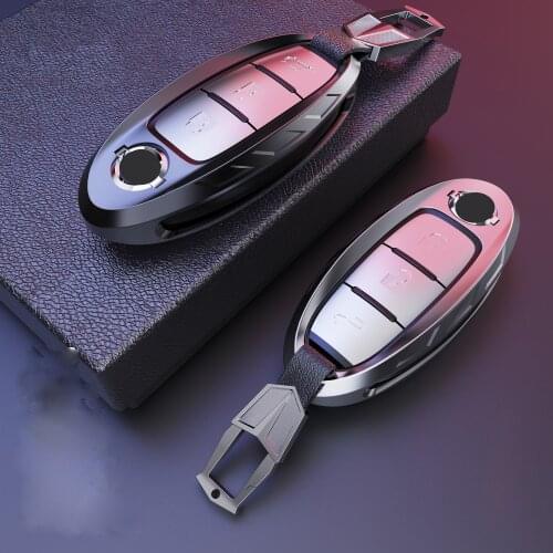 Zinc alloy Car Key Cover Case For Nissan Qashqai Juke J10 J11 X-Trail T32 T31 Kicks Tiida Pathfinder Note For Infiniti Q50 QX60