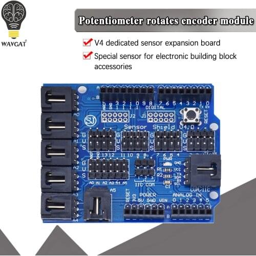 Smart Electronics for Arduino Sensor Shield V4.0 V4 Digital Analog Module Expansion Development Board