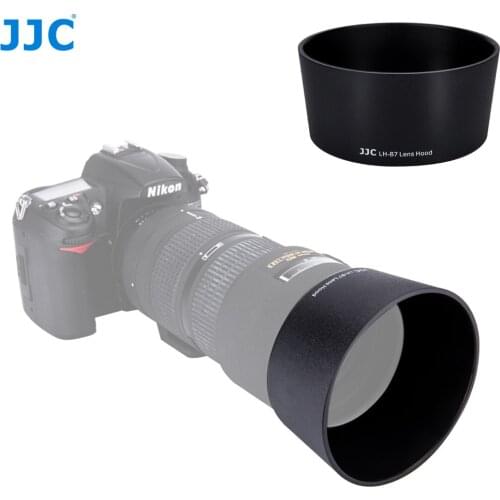 JJC Camera Reversible Bayonet Lens Hoods for NIKON 80-200mm f/2.8 ED AF-D Autofocus Lens Replaces Nikon HB-7 Lens Shade