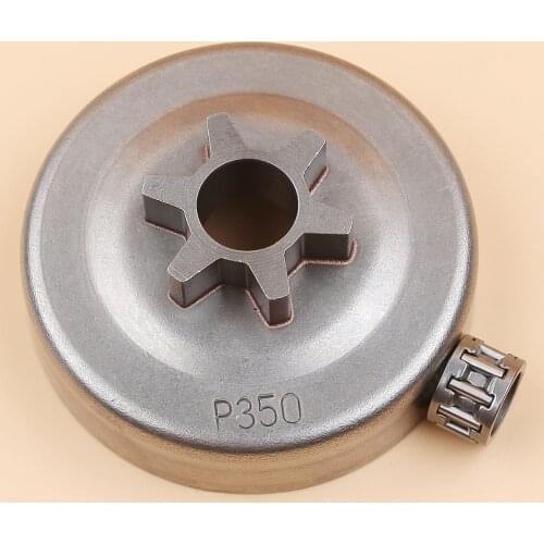 3/8" 6T Clutch Drum Sprocket Rim Bearing Kit For Partner 350 351 352 370 371 390 420 Chainsaw Replacement Parts