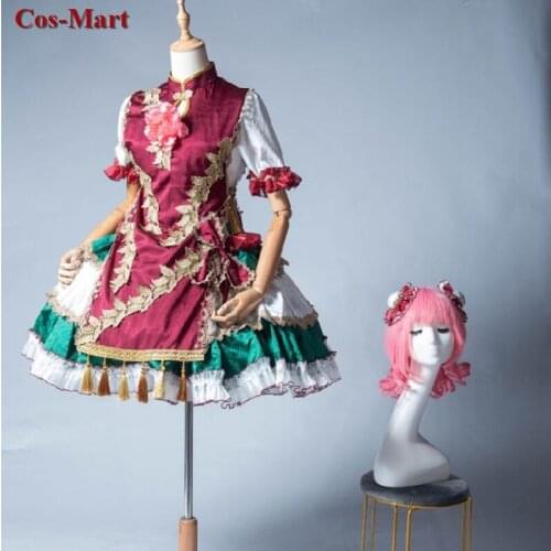 Hot Game Touhou Project Ibaraki Kasen Cosplay Costume Kawaii Gorgeous Dress Activity Party Role Play Clothing Custom-Make Any