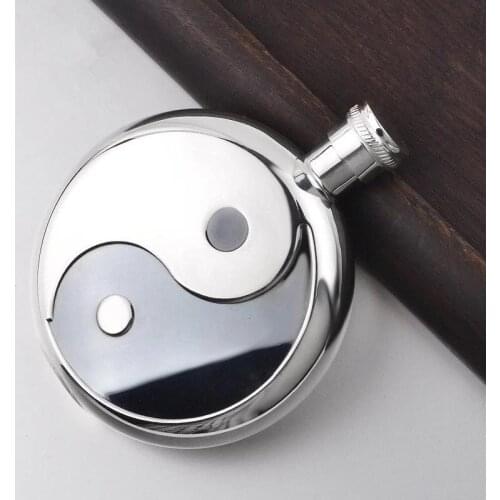 Handmade Tai Chi sterling silver jug ​​military jug portable silver jug ​​portable pot