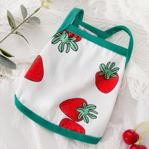 Sweet Pet Dog Clothes for Small Dogs Couple Wear Summer Cool Puppy Poodle Pug Dress Vest Shirt Dog Clothing printing T-shirt