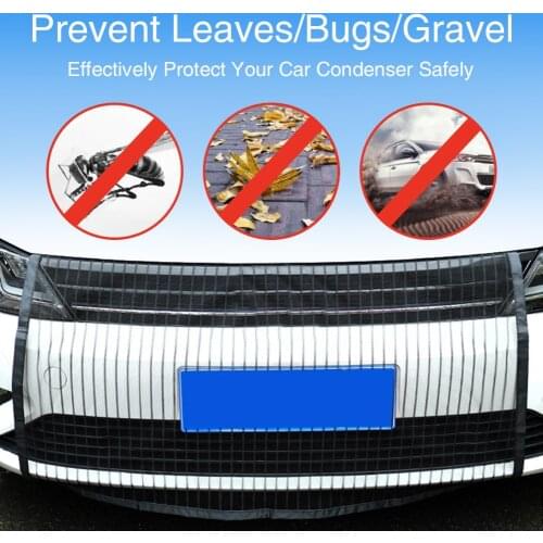 Prevent Clogging Soft Universal Air Radiator Easy Install Muddy Road Water Tank Car Condenser Protection Net Anti Insect
