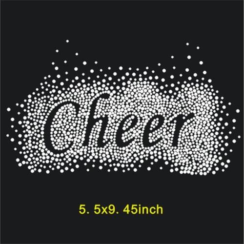 Rhinestones Stickers Hotfix Strass Crystal Motif Rhinestones Iron Patches For Clothing Beaded Applique Clothes Decoration