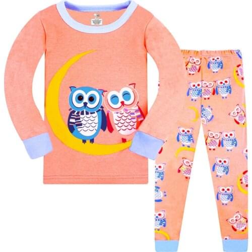 Jumping Meters New Arrival Pyjamas Giraffe Autumn Winter Girls Sleepwear Fashion Childrens Home Clothes Kids Pyjamas Costume