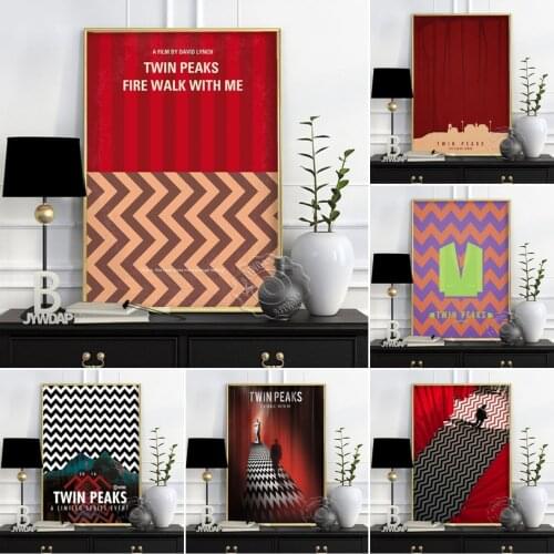 TV Play Series Twin Peaks Poster, Fire Walk With Me Wall Art, The Return Art Prints, David Lynch Artwork Twin Peaks Poster