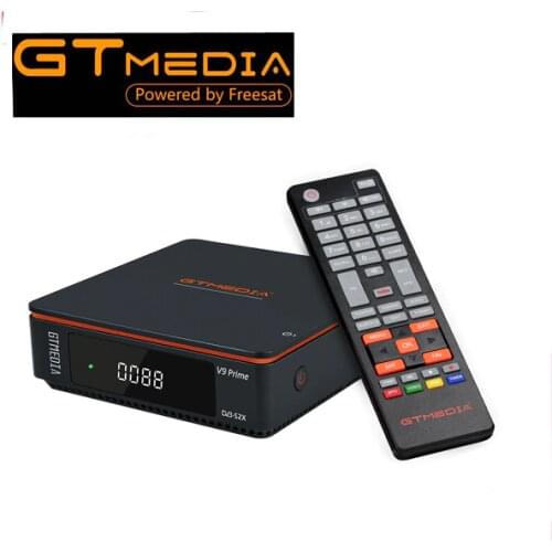 10PCS/Lot GTMEDIA V9 Prime super Satellite TV Receiver DVB S2 Support Built-in WIFI Ethernet better gtmedia V8X V8 NOVA v7 s2x