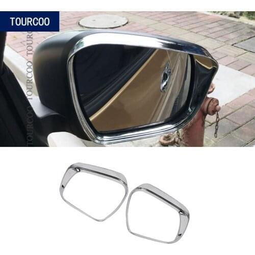 Car Side Rear View Mirror Frame Cover Trim for Nissan Terra 2018 Car Modification Accessories