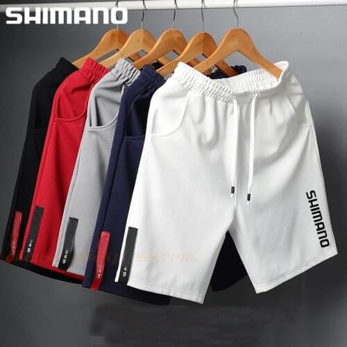 2021 Summer Shimano Fishing Shorts Breathable Fishing Clothing Quick Dry Elastic Waist Casual Fishing Pants Summer Beach Pants