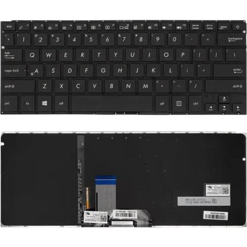 US Replacement Backlit Keyboards for ASUS Zenbook UX310U UX410U UX310 UX410 UA UQ RX310 English Backlight keyboard New