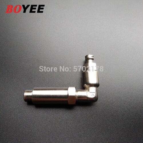 Dispensing valve joint glue water filling joint metal luer connector syringe adapter