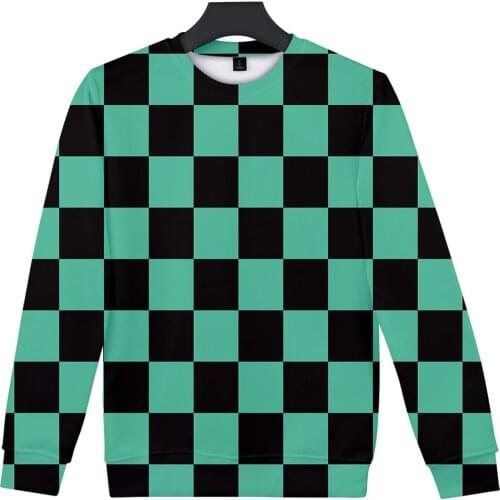 Hip Hop 3D Capless Sweatshirt Shirt Autumn Winter Men/women Kimetsu No Yaiba Sweatshirt Hatless Sweatshirt 2020 Demon Slayer 3D