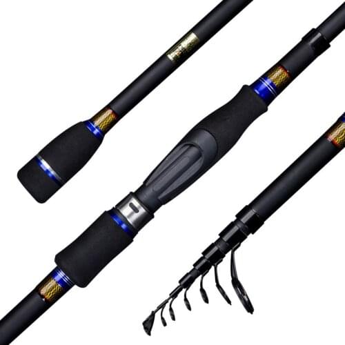 Sea Fishing Spinning Rod Fishing Rods Carbon Telescopic Rod Lure Rod Fishing Rods Sea Rod ML Action Sea Pole Fishing Equipment