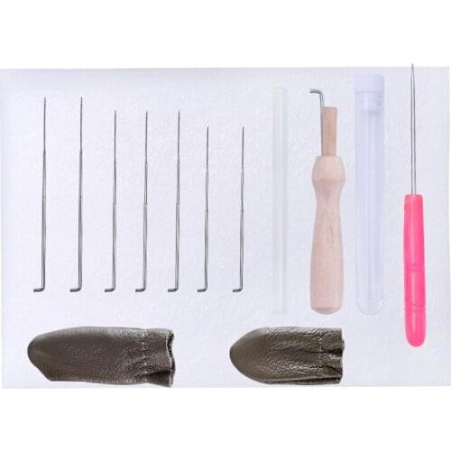 13PCS Felting Needles Wool Felting Iron Needles Felt Tool Kit Replacement Poke Needle Starter DIY Craft Supplies for Beginners