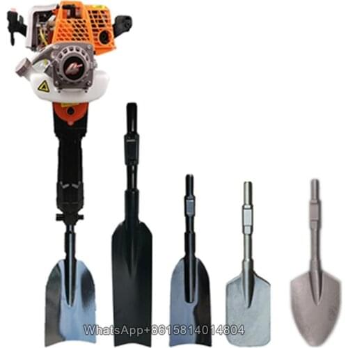 4-stroke Pickaxe/rock drill/Trenching machine/Tree excavator/tree digger and cutting roots,soil ball tree digging machine/Rammer