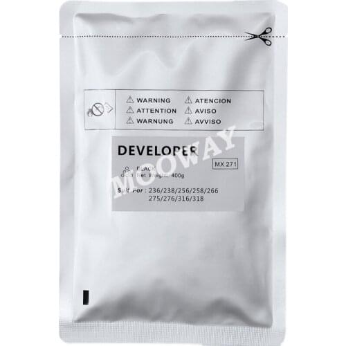 Compatible developer powder for Sharp276 266 275 256 258 316 318 236 238 MX271 developer powder