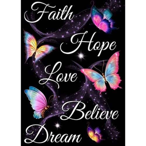 5D DIY Full Round Diamond Painting Cross Stitch Butterfly Rhinestone Embroidery Cartoon Animal Mosaic Home Decoration Gift