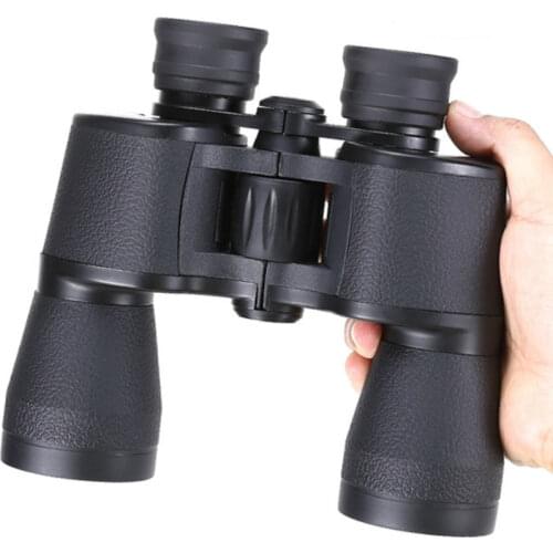 Binoculars 10X50 High Magnification HD Low Light Night Vision Outdoor Travel Big Binoculars Professional Hunting Telescope