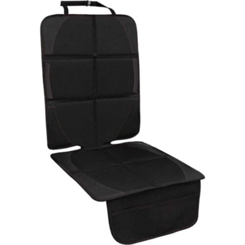 Large Waterproof Fabric Child Baby Seat Protector with Storage Pockets for SUV Sedan, Truck, Leather and Fabric Car Seat