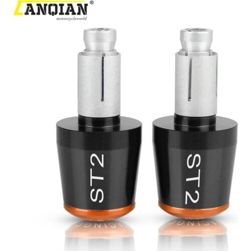 For DUCATI ST2 ST 2 1998 1999 2000 2002 2003 Motorcycle with 7/8* 22mm Hand Bar Ends Slider Handle Bar End Grips Cap Accessories