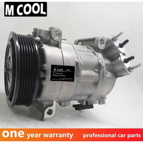 AC Compressor For CITROEN C4 DS4 PEUGEOT 308 6453WF 6453WH DCP21014 DCP21011 9659875580 9659875480 447190-8120