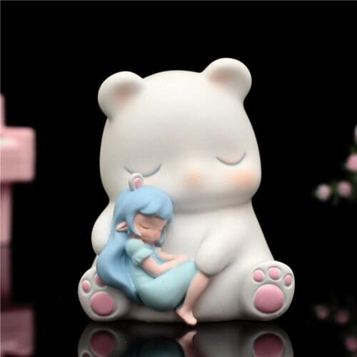 Creative Gifts Adventure Pet Ornaments Cartoon Desktop Decoration Crafts Student Day Gift Furnishings Synthetic Resin